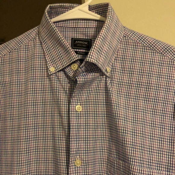 Fitted Arrow Button Down Shirt - Picture 2 of 3